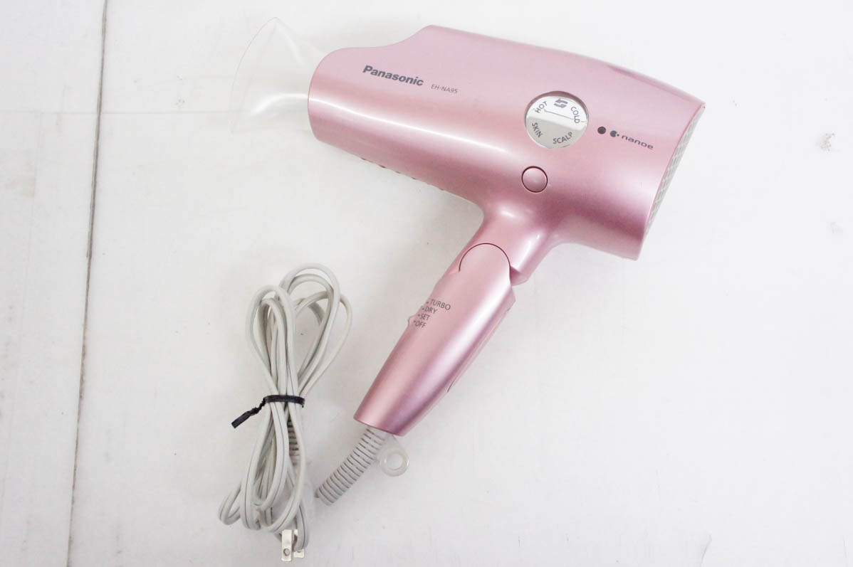 Panasonic ヘアドライヤー EH-NA95 2013年製 ピンク系 ナノケア