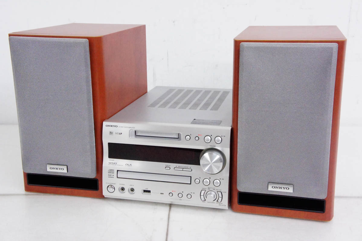 ONKYO CD/MDチューナーアンプシステム X-N7SX（D） ミニコンポ