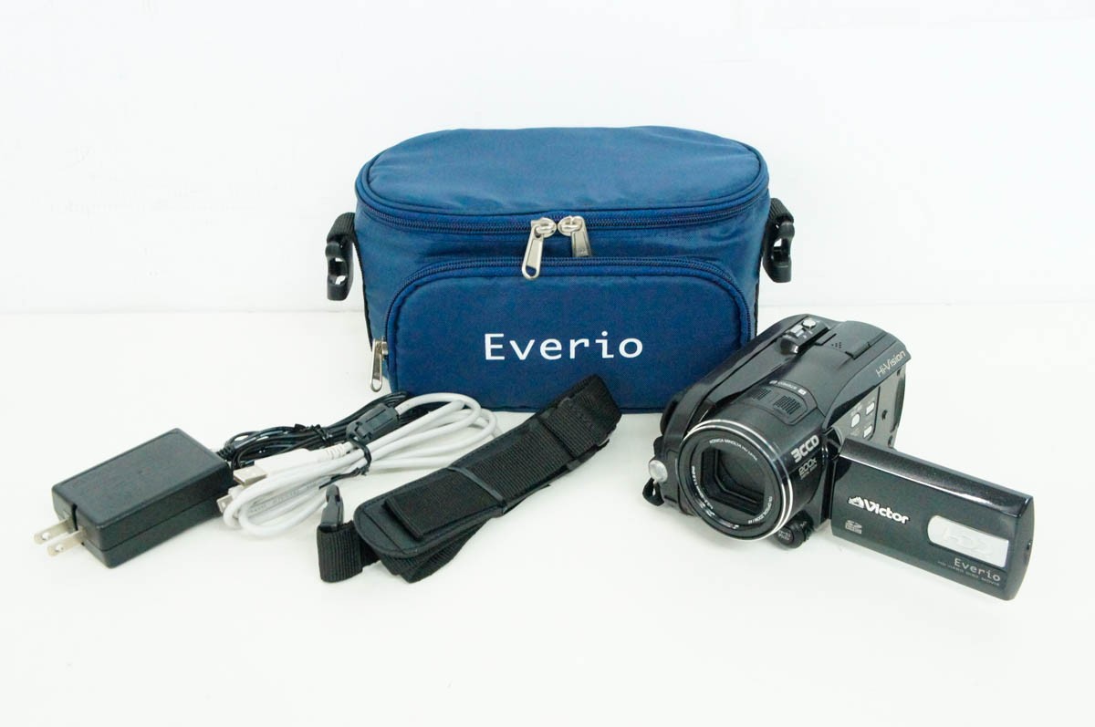 JVCケンウッド Everio GZ-HD3-B （プレミアムブラック） ビデオカメラ本体の商品画像