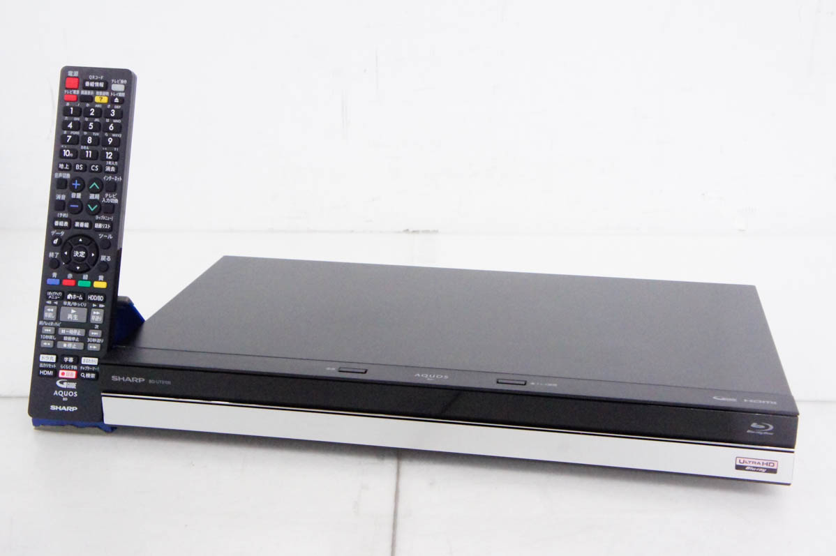 シャープ AQUOS BD-UT3100 ブルーレイ、DVDレコーダー本体 - 最