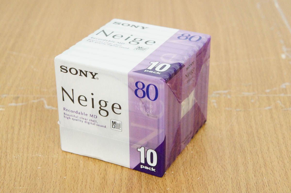 SONY ミニディスク 80分10枚 10MDW80NED 録音用メディア その他 - 最