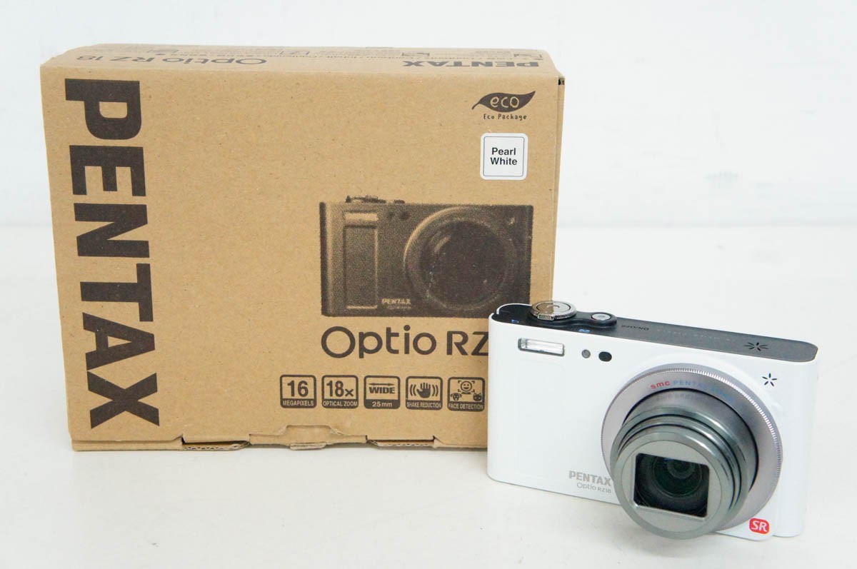 ペンタックス オプティオ Optio RZ18（ブラック） コンパクトデジタル