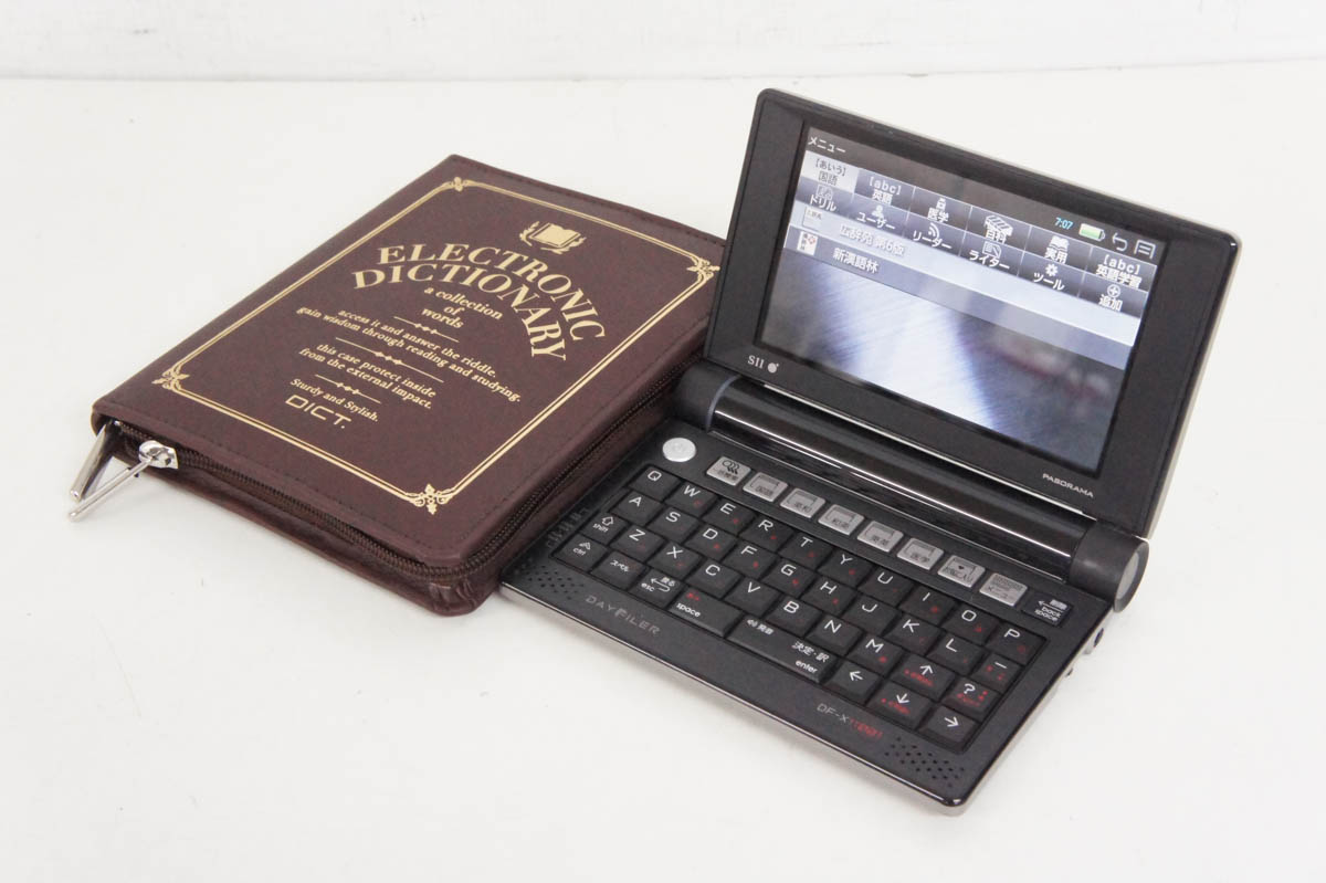 セイコーインスツル　電子辞書　DAYFILER DF-X11001 Amazon.co.jp: セイコーインスツル 電子辞書 DAYFILER 医学