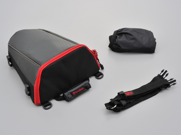 シートバッグ DH-708 カーボン＆レッドの商品画像