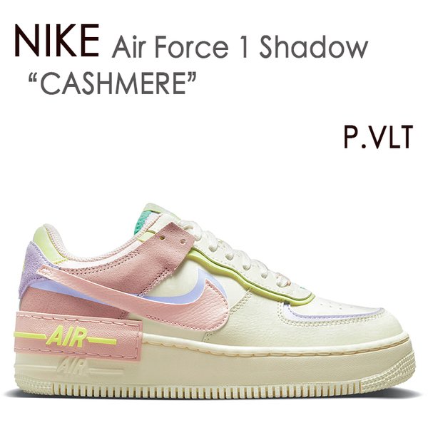 NIKE WMNS AIR FORCE 1 SHADOW "PURE VIOLET PINK OXFORD" CI0919-700 （カシミア/ピュアバイオレット/ピンクオックスフォード/ペールコーラル） エア フォース 1 レディーススニーカーの商品画像
