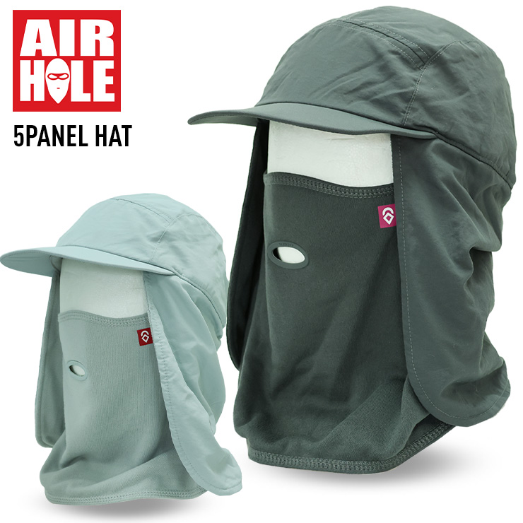 AIRHOLE air hole 5PANEL HAT 5 panel hat mask attaching snowboard ski 