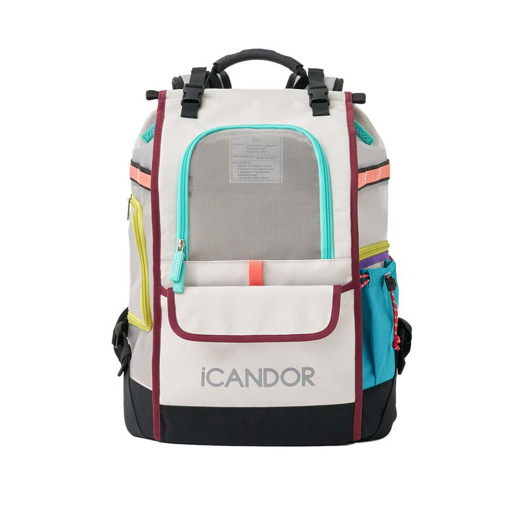 ICANDOR I can da-JIGE BAG MISTY GRAY домашнее животное домашнее животное дорожная сумка упаковка собака кошка серый отметка использование 