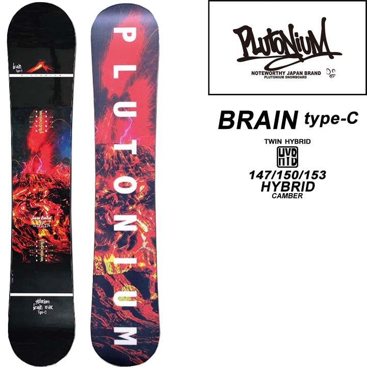 20-21 PLUTONIUM プルトニウム BRAIN ブレイン type-c タイプ 20-21 PLUTONIUM プルトニウム BRAIN ブレイン type-c タイプ