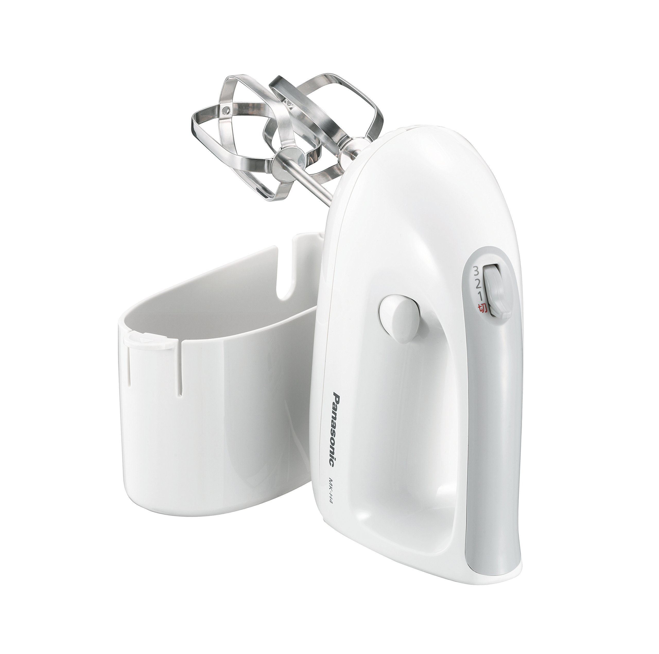  Panasonic hand mixer whisk speed 3 step switch function white MK-H4-W