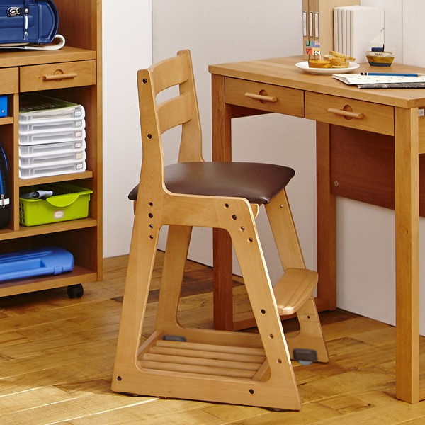 イトーキ KM16 木製学習椅子 KM16-81DB キッズチェア、学習椅子の商品画像
