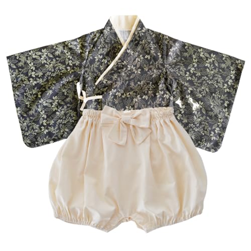 SLINX детская одежда hakama детский комбинезон кимоно японский костюм девочка мужчина формальный младенец .. три . 100 день праздника первый .. японская одежда детский комбинезон комбинезон 