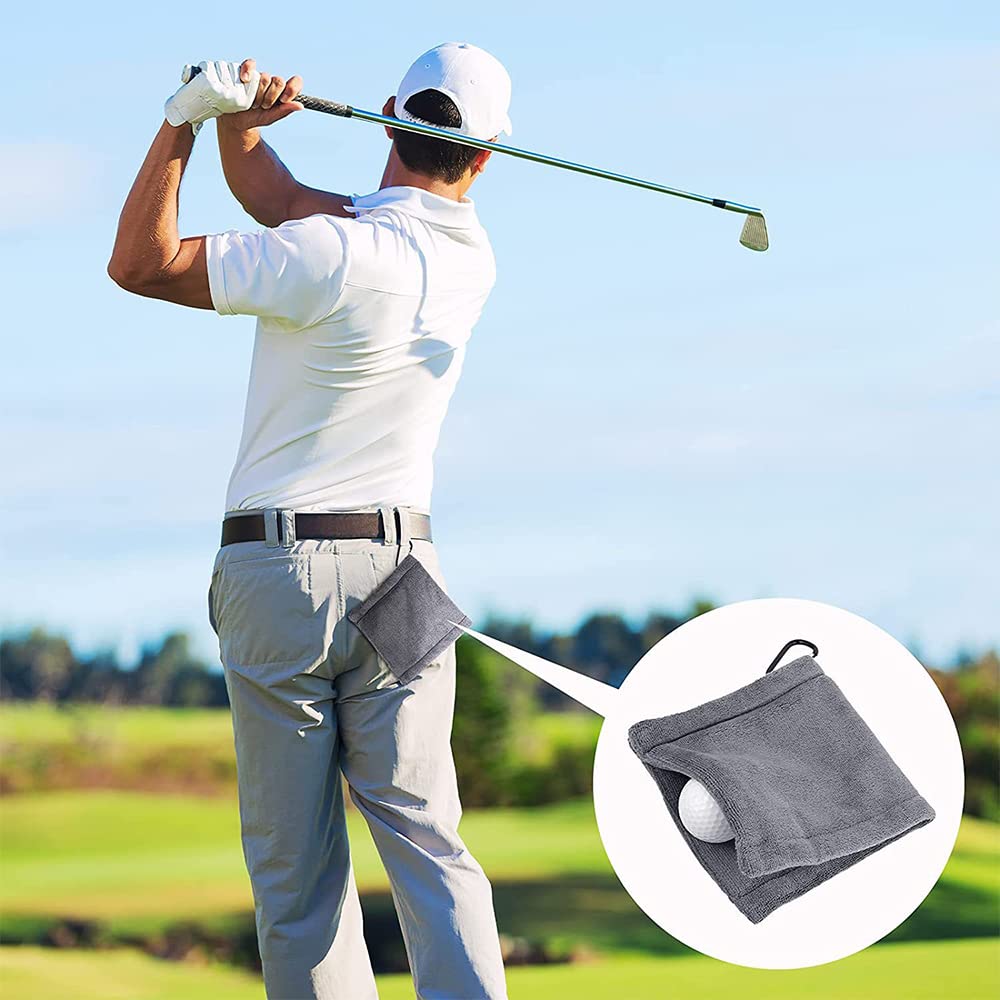 MEDUSHASHA Golf полотенце мяч для гольфа очиститель Golf для чистый .kalabina. удобный водонепроницаемый брелок для ключа пряжка 14*14cm(bla