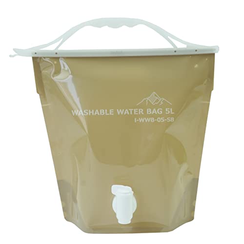  скала . материал Iwatani Materials резервуар омыватель bru вода сумка 5L песочный бежевый WWB-5SB примечание ....ko