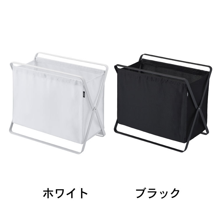  Yamazaki real industry official tower hand luggage storage box tower white / black luggage inserting luggage put toy inserting laundry rack folding free shipping 