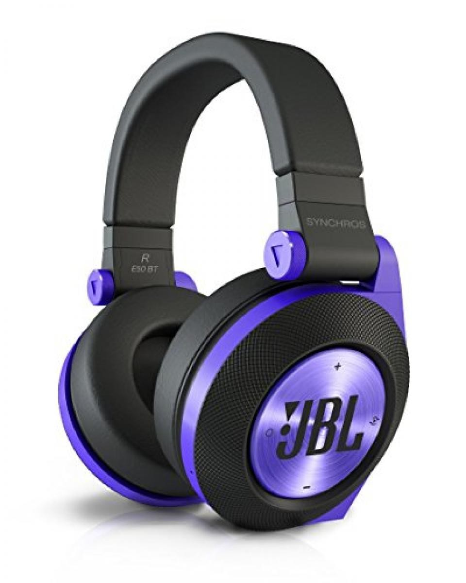 JBL Bluetoothワイヤレスオーバーイヤーヘッドホン SYNCHROS E50BT パープル ヘッドホン本体の商品画像