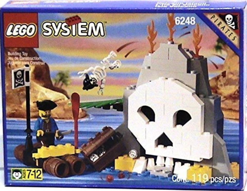 LEGO ボルケーナ島 6248