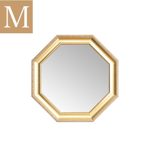 オクタム スタンド＆ウォールミラー M OCM-28 （ゴールド）の商品画像