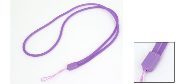 uxcell strap strap hang rope si Ricoh n nylon mobile telephone equipment ornament character row -stroke ring purple 