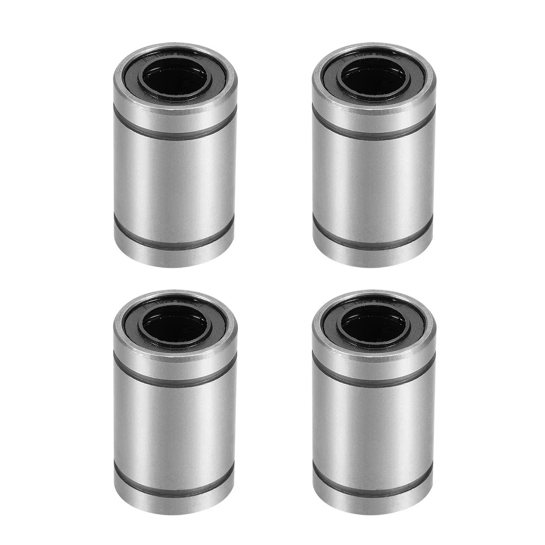 uxcell linear ball bearing shaft guide bore diameter 8mm outer diameter 15mm total length 24mm LM8UU 4 piece entering 