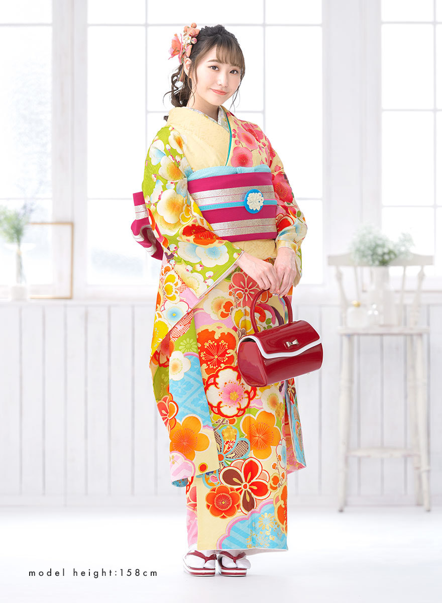 振袖 帯締め 半襟 セット 成人式 販売 日本製 8点セット 絵羽柄 クリーム系 桜 梅 雲取り 丹後ちりめん 正絹 京友禅 西陣織 送料無料 振袖 帯締め 半襟 セット 成人式 販売 日本製 8点セット 絵羽柄 クリーム系 桜 梅 雲取り 丹後ちりめん 正絹 京友禅 西陣織 送料無料