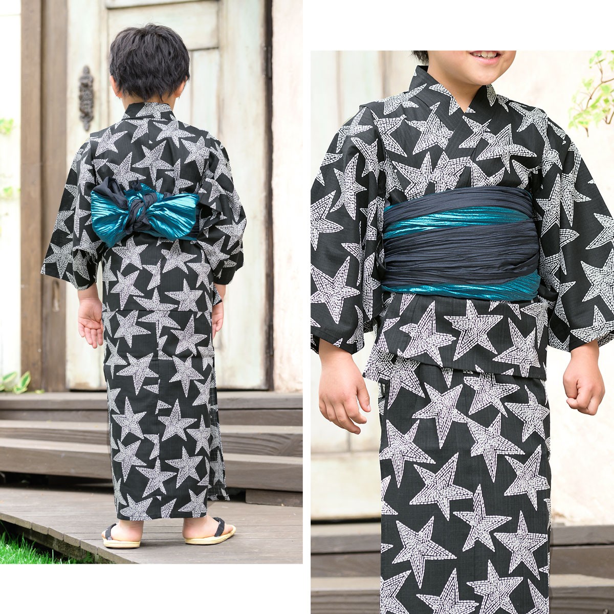 新品 5 5才 6才 6才用仕立て上がり浴衣 62 くま文様 ゆかた ユカタ 未使用 浴衣 浴衣祭り 男の子用 白 祭り 綿 送料無料 青系 新作送料無料 6才用仕立て上がり浴衣