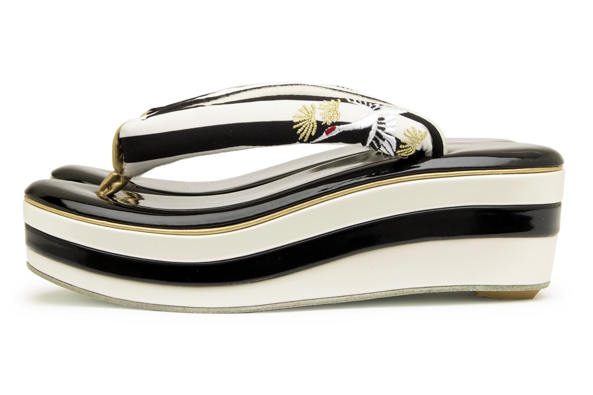 成人式 派手 振袖 花魁 下駄 草履 厚底