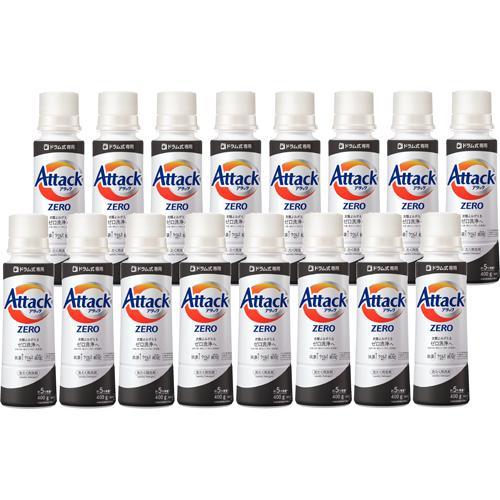 Kao アタックZERO ドラム式専用 リーフィブリーズの香り 400g × 16個 アタック 液体洗剤の商品画像