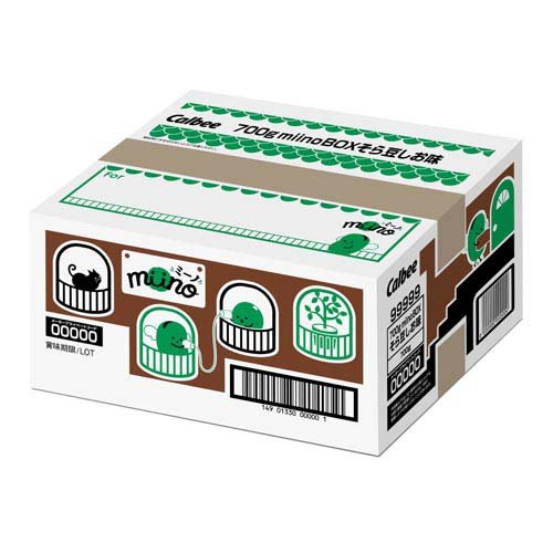 miino BOXそら豆しお味 700g（7g×100個入り）×1箱の商品画像