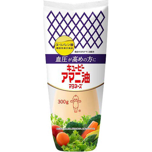 キユーピー アマニ油マヨネーズ 300g×1本の商品画像