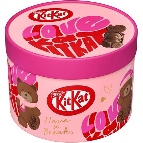 Nestle ネスレ キットカット ハートフルベアー パーティーボックス 35個入り×1個 キットカット チョコスナック、チョコバーの商品画像