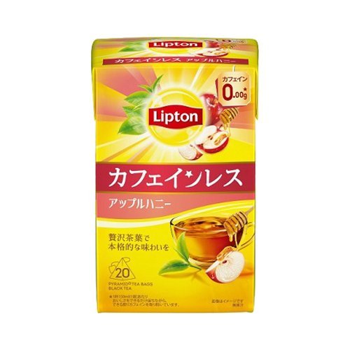 Lipton リプトン カフェインレスティー アップルハニー デカフェ ティーバッグ 20袋 ×1セット ティーバッグ紅茶の商品画像