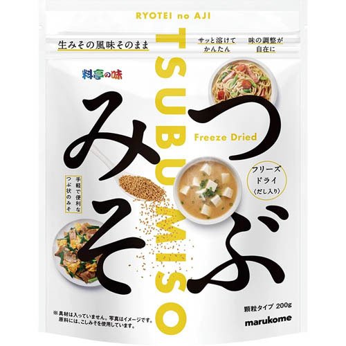 マルコメ マルコメ 料亭の味 フリーズドライ つぶみそ 200g×1個 料亭の味 みそ - 最安値・価格比較 - Yahoo!ショッピング