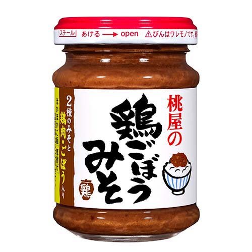 桃屋 鶏ごぼうみそ 100g×1個の商品画像