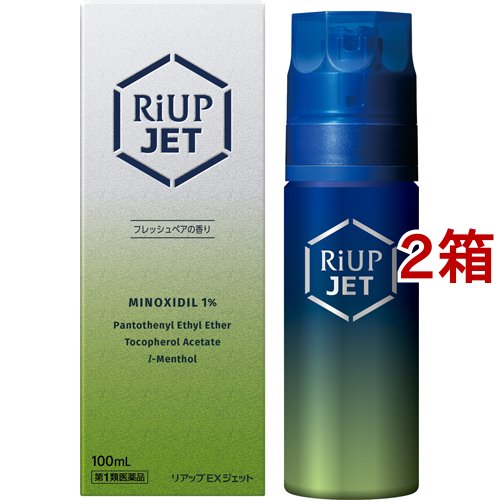 大正製薬 リアップEXジェット 100mL × 2本 （第1類医薬品） リアップ 男性用育毛剤の商品画像