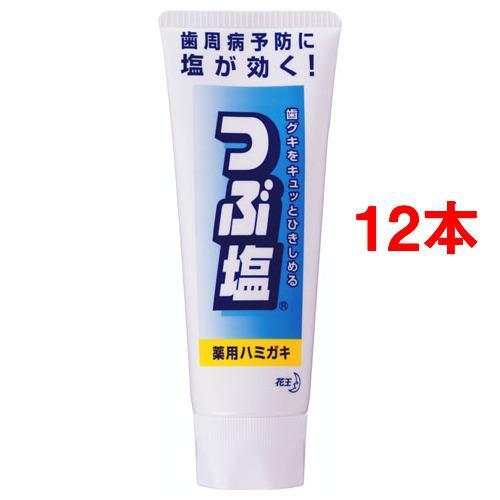 Kao 花王 つぶ塩薬用ハミガキ スタンディングチューブ 180g×12本 歯磨き粉の商品画像