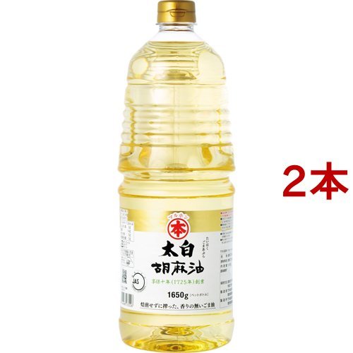  maru ho n futoshi white . flax oil PET ( 1650g*2 pcs set )/ maru ho n