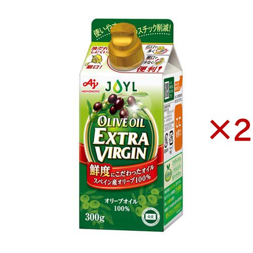 JOYL AJINOMOTO オリーブオイルエクストラバージン スマートグリーンパック 300g×2 オリーブオイルの商品画像