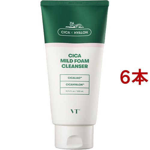 VT CICAマイルドフォームクレンザー 300ml×6 洗顔の商品画像