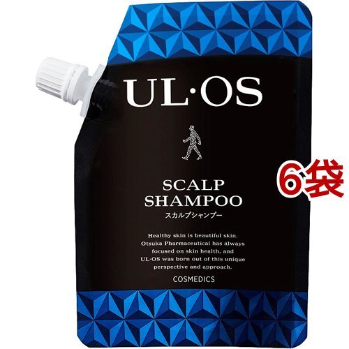 大塚製薬 ウル・オス 薬用スカルプシャンプー お試しパウチ 100ml×6個 UL・OS メンズシャンプー、リンスの商品画像