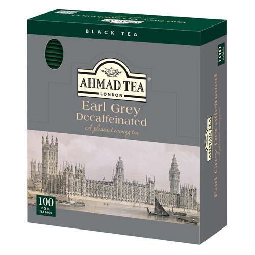 AHMAD TEA デカフェアールグレイ デカフェ ティーバッグ 100袋 ×1セットの商品画像