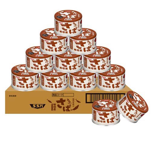 清水食品 うまい！ さば味噌煮 150g×24缶の商品画像