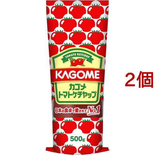 カゴメ カゴメトマトケチャップ 500g×2個の商品画像