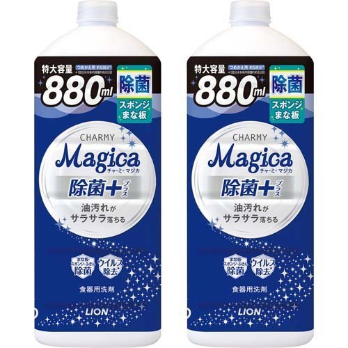CHARMY Magica 除菌プラス シトラスグリーンの香り 詰替用 880ml×2の商品画像