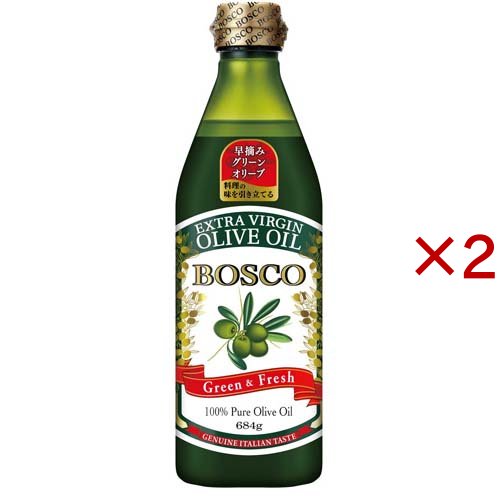 BOSCO BOSCO エキストラバージン オリーブオイル PET 684g×2 オリーブオイルの商品画像