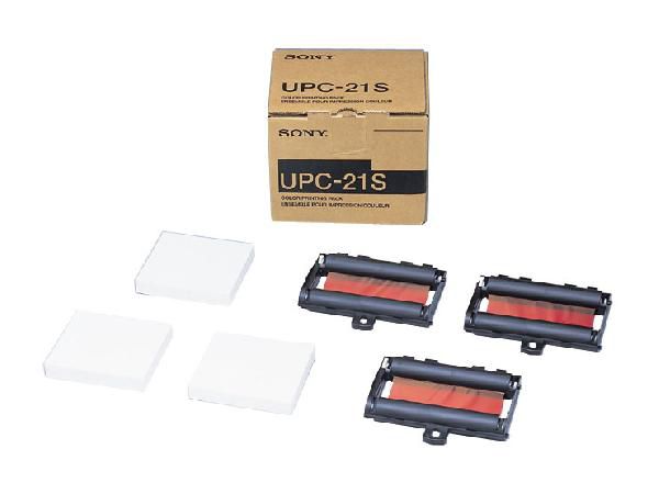 新品最安値 SONY UPC-21S インクリボン カラー印刷パック 2箱セット SONY カラープリントパック（Sサイズ） UPC-21S インクリボン - 最安値