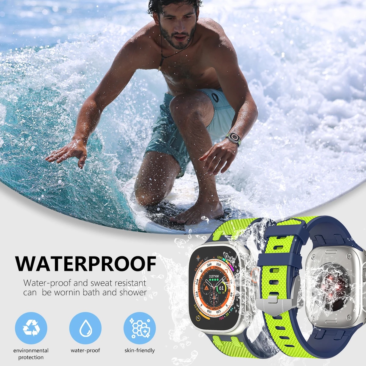  Apple часы частота apple watch силикон ремень 49mm 45mm 44mm 46mm Apple часы 10 se