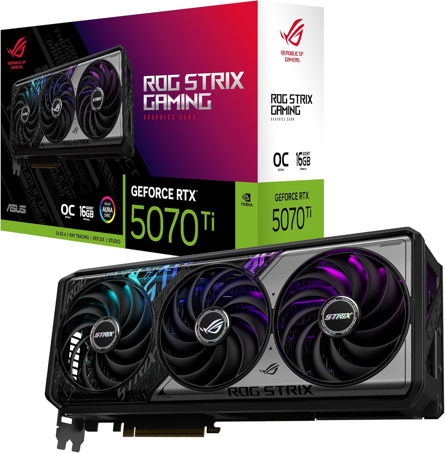 ASUS ROG-STRIX-RTX5070TI-O16G-GAMING ［ROG Strix GeForce RTX 5070