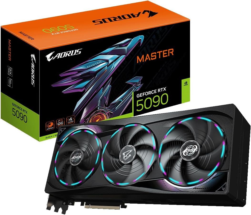 GIGA-BYTE GV-N5090AORUS M-32GD ［AORUS GeForce RTX 5090 MASTER 32G