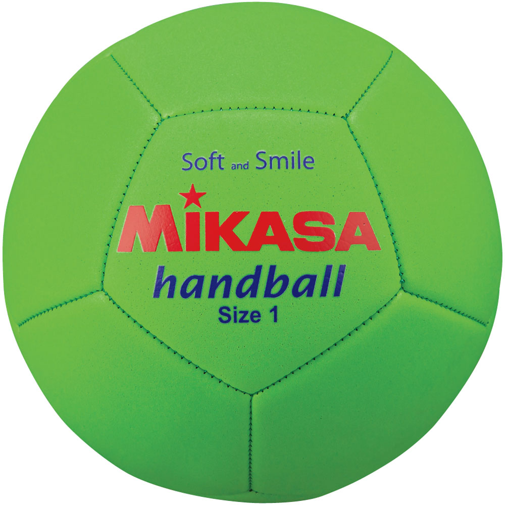 mikasaMIKASA Smile гандбол 1 номер машина .. светло-зеленый Junior Kids начальная школа школа физическая подготовка сопутствующие товары Club reklie-shon отдых мяч развлечение 