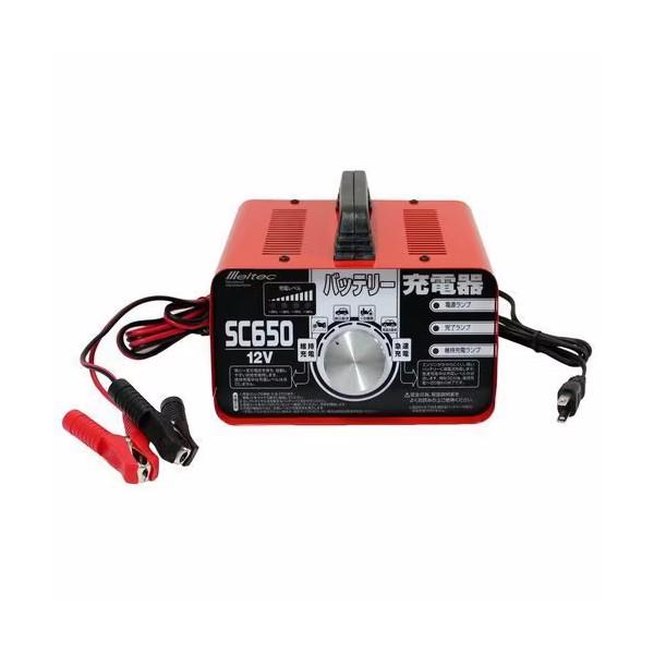  Daiji Industry Meltec SC650 battery charger DC12V for open type * air-tigh type lead battery correspondence rating output :6.5A